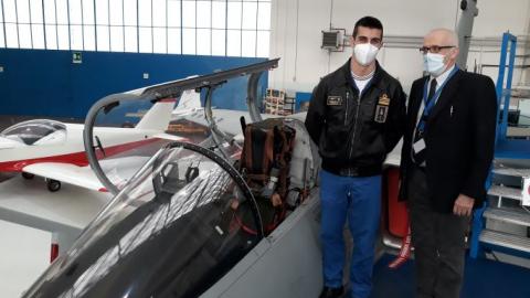 Malignani e Frecce Tricolori STAGE AERONAUTICA