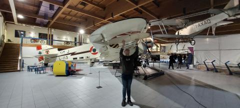 FRANZ GAVS MALIGNANI AERONAUTICA TRENTO MUSEO CAPRONI 