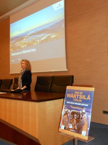 Visita a Wärtsilä Italia
