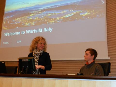 Visita a Wärtsilä Italia