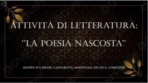 Poesia nascosta