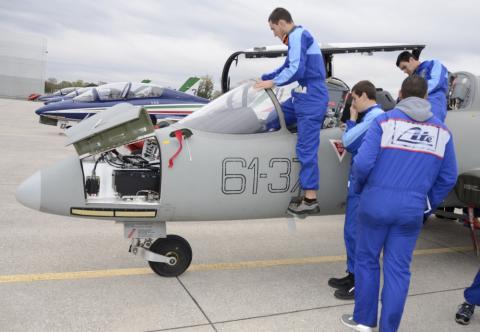Malignani e Frecce Tricolori STAGE AERONAUTICA