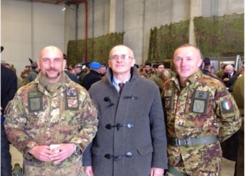 D.S. CARLETTI con Col. INNECCO e il Col. ANGIONI
